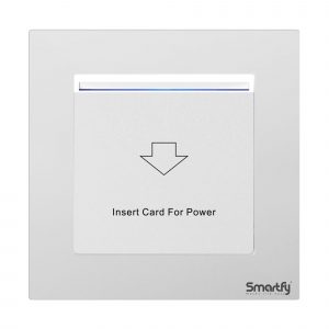 SMARTFY Card Holder | Aluminum D8B Wall-Mounted Energy Management Key Card