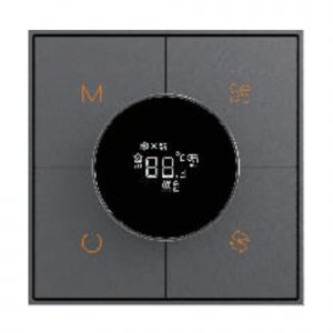 SMARTFY Y-WKX8 Knob Thermostat | Wall-Mounted HVAC Fan Coil Controller
