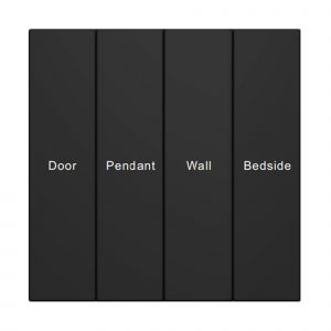 SMARTFY 4-Gang Metal Mechanic Switch | D8B Wall-Mounted High-Voltage Switch