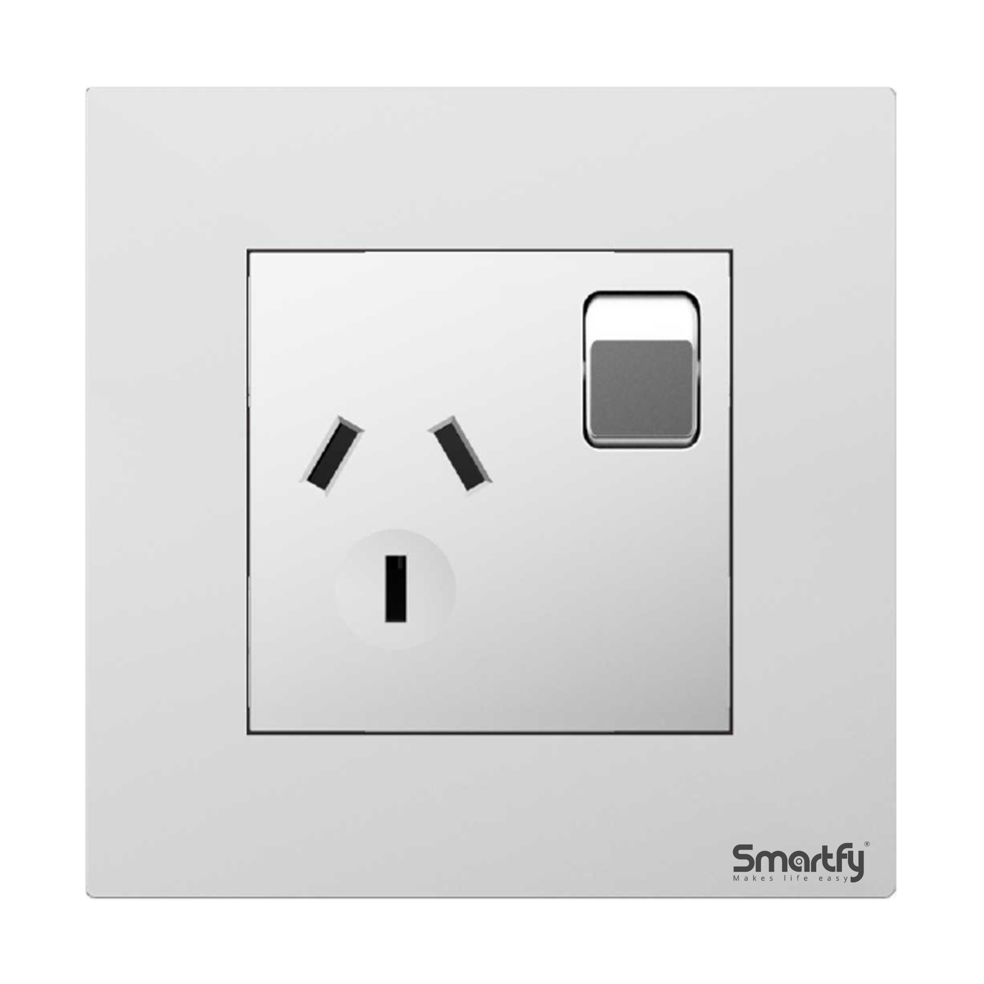 SMARTFY Australian Socket | Aluminum High-Voltage Wall Socket (16A)